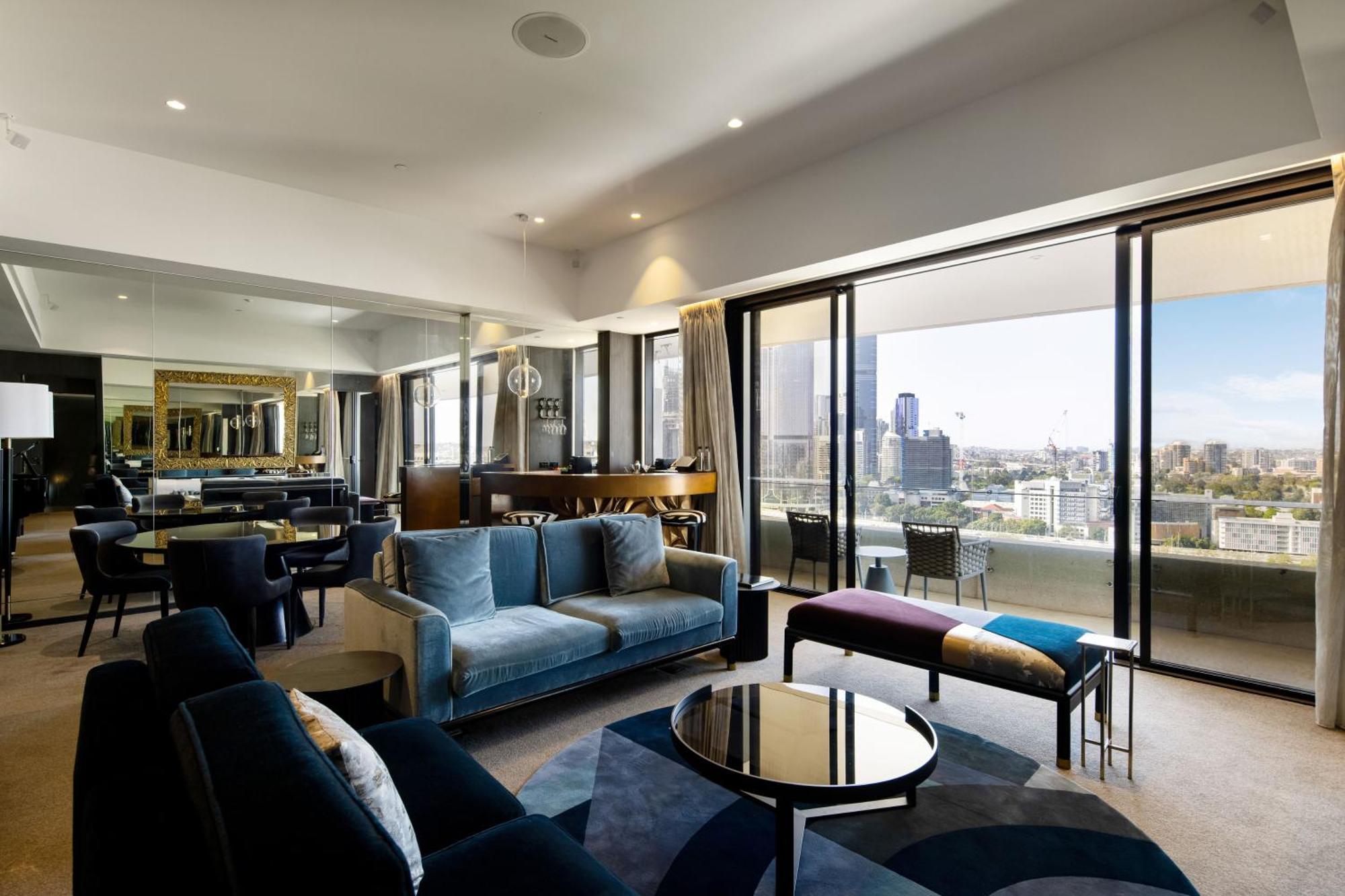 Emporium Hotel South Bank Brisbane Exterior photo The living room of a three-bedroom apartment